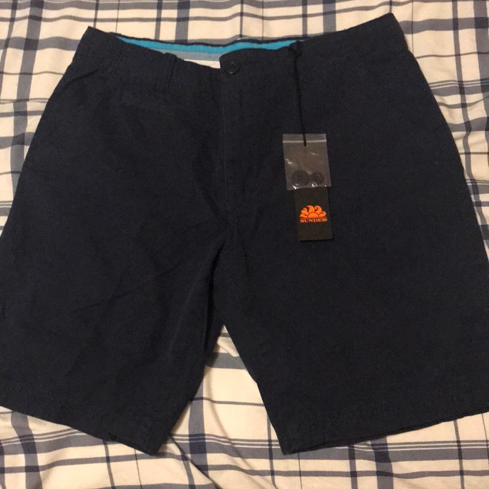sundek dark blue shorts